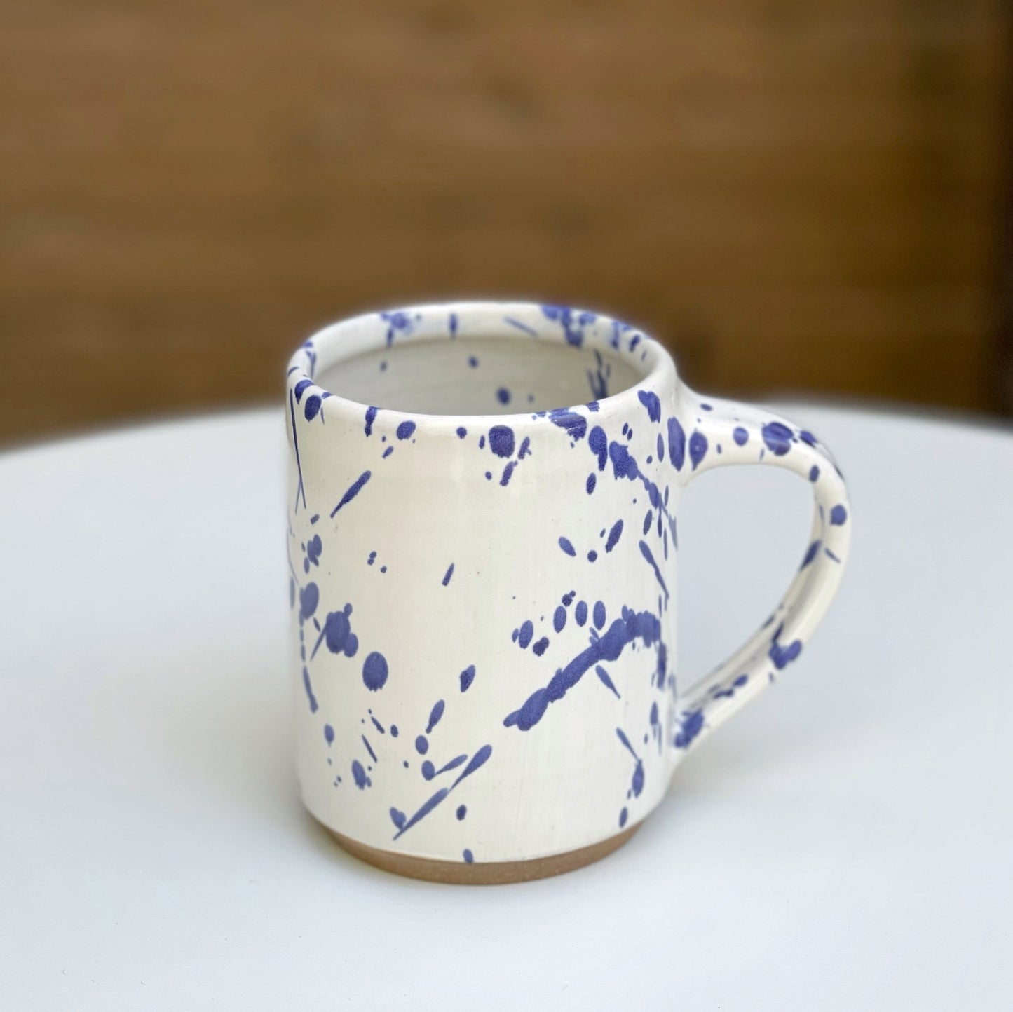 Isabel Souza Cobalt Splatter Mug